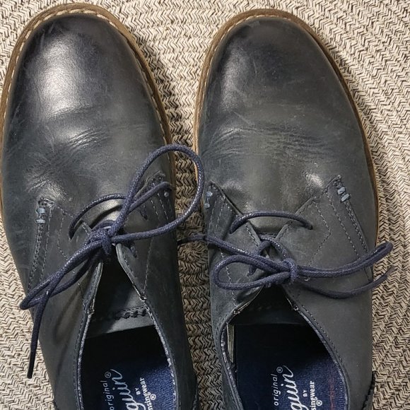 Original Penguin - Navy - Leather Men's Low cut Chukka, Size 8 (B4) - Picture 1 of 5